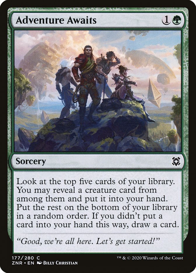 Adventure Awaits 177/280 (Zendikar Rising) 