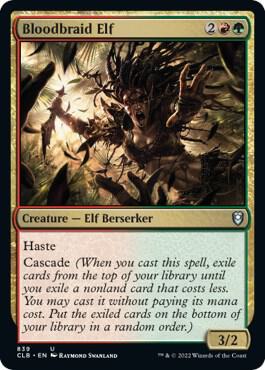 Bloodbraid Elf 839 (Commander Legends: Battle for Baldur's Gate) 
