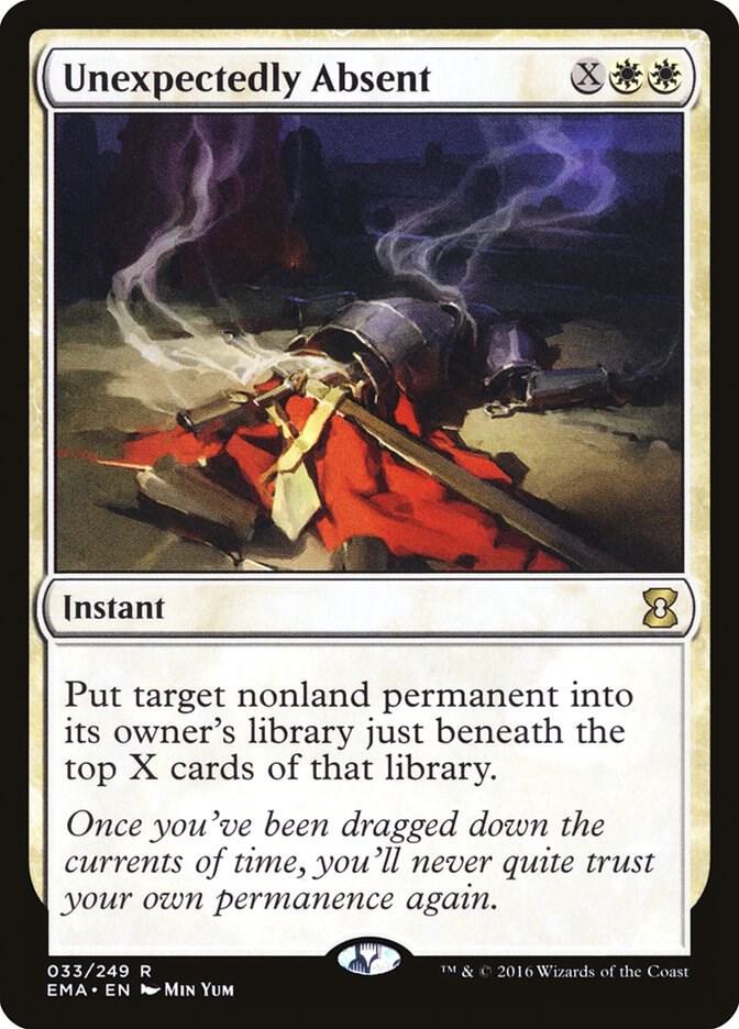 Unexpectedly Absent 33/249 (Eternal Masters) 