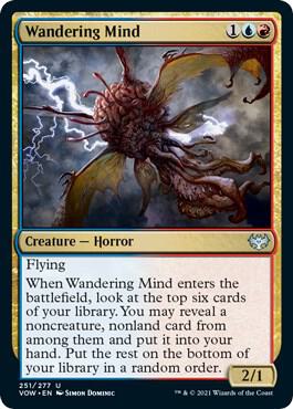 Wandering Mind 251/277 (Innistrad: Crimson Vow) 
