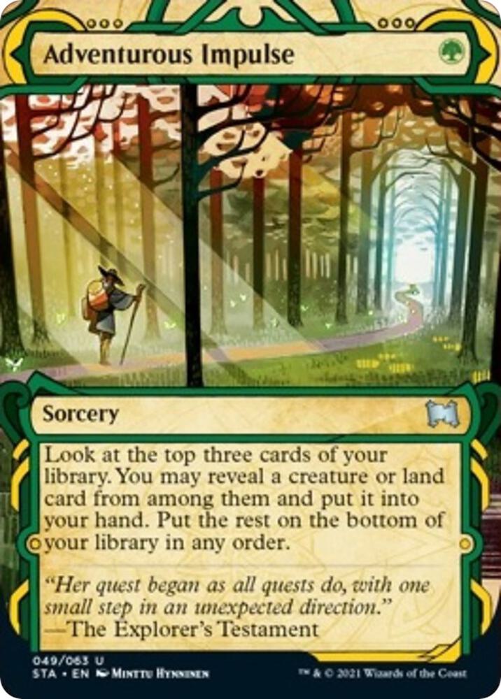 Adventurous Impulse 49 (Strixhaven: Mystical Archive)  - Foil