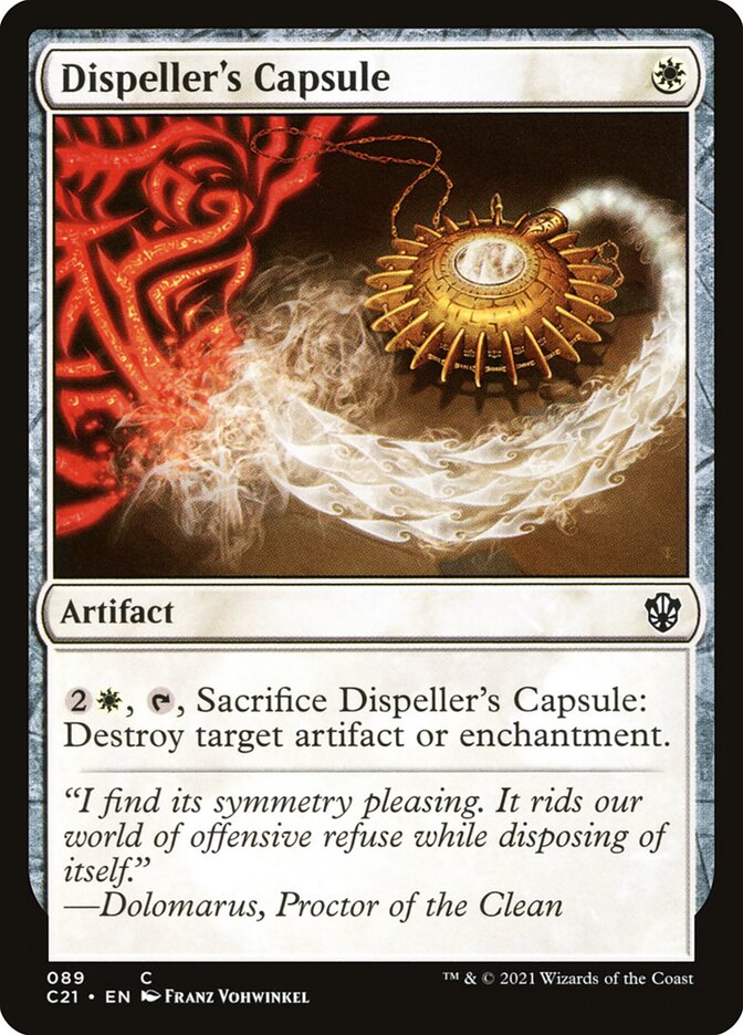 Dispeller's Capsule 89/81 (Commander 2021) 