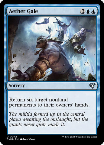 Aether Gale 72/451 (Commander Masters) 