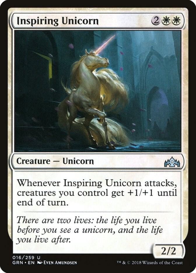 Inspiring Unicorn 16/259 (Guilds of Ravnica) 