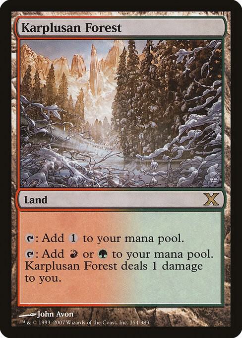 Karplusan Forest 354/383 (10th Edition) 