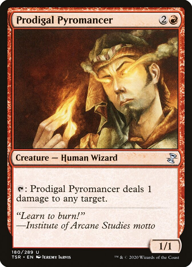 Prodigal Pyromancer 180/289 (Time Spiral: Remastered) 