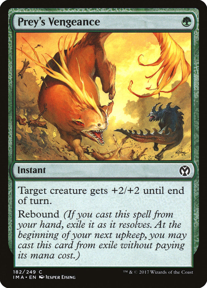 Prey's Vengeance 182/249 (Iconic Masters) 