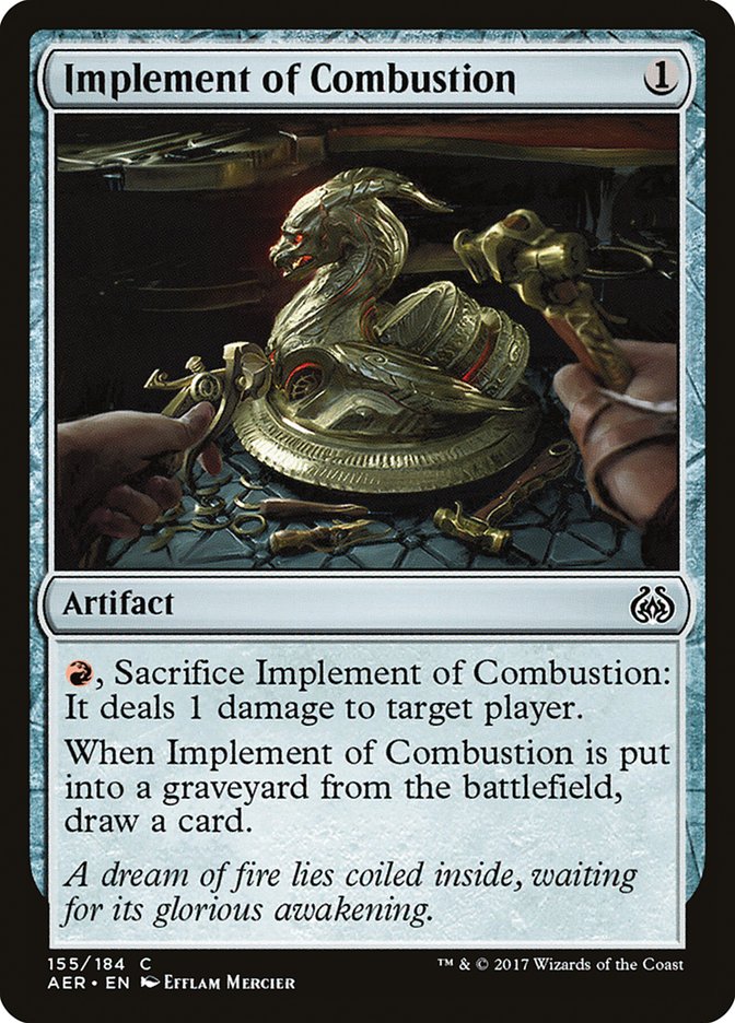 Implement of Combustion 155/184 (Aether Revolt) 