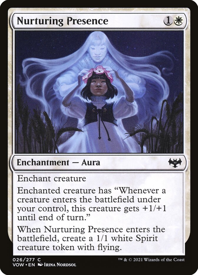 Nurturing Presence 26/277 (Innistrad: Crimson Vow) 