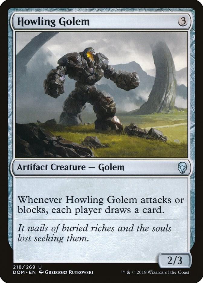 Howling Golem 218/269 (Dominaria) 