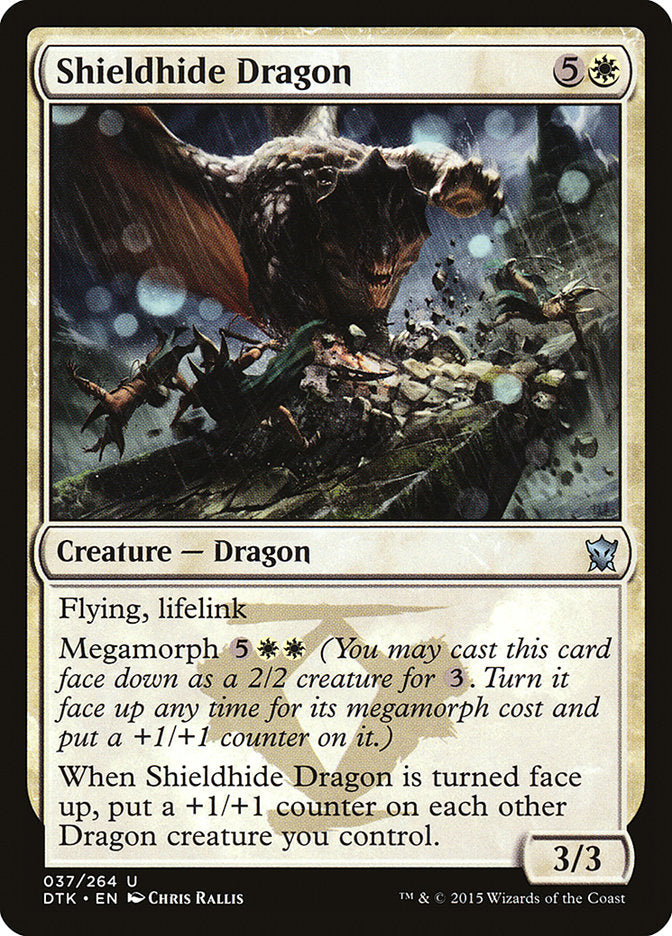 Shieldhide Dragon 37/264 (Dragons of Tarkir) 