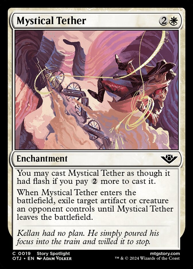 Mystical Tether 19 (Outlaws of Thunder Junction) 