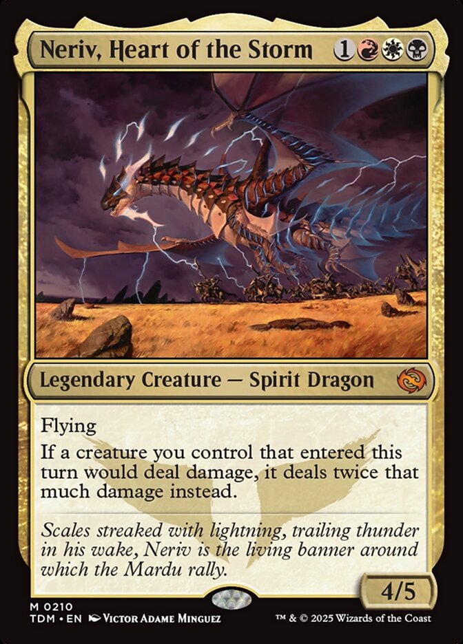 Neriv, Heart of the Storm 210/291 (Tarkir: Dragonstorm) 
