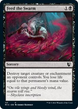 Feed the Swarm 117/38 (Commander: Innistrad: Midnight Hunt) 