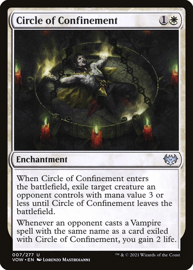 Circle of Confinement 7/277 (Innistrad: Crimson Vow) 