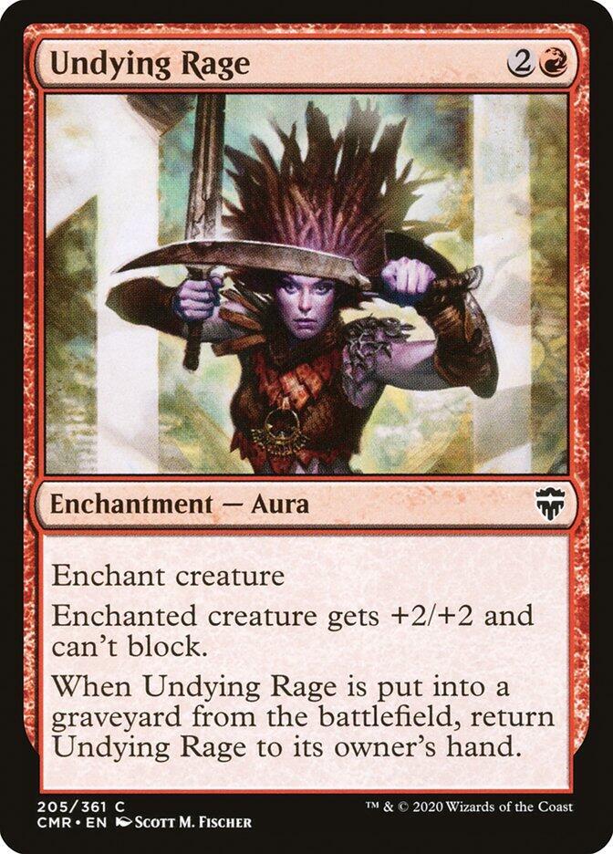 Undying Rage 205 (Commander Legends) 
