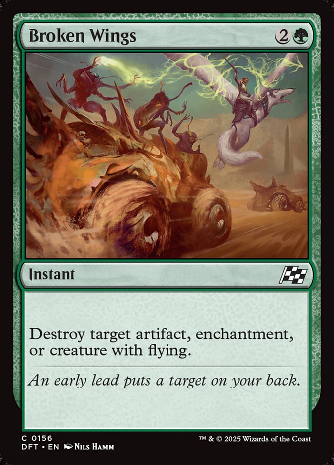 Broken Wings 156/291 (Aetherdrift)  - Foil