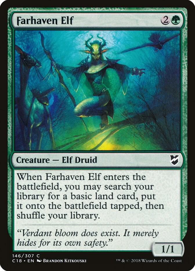 Farhaven Elf 146/307 (Commander 2018) 