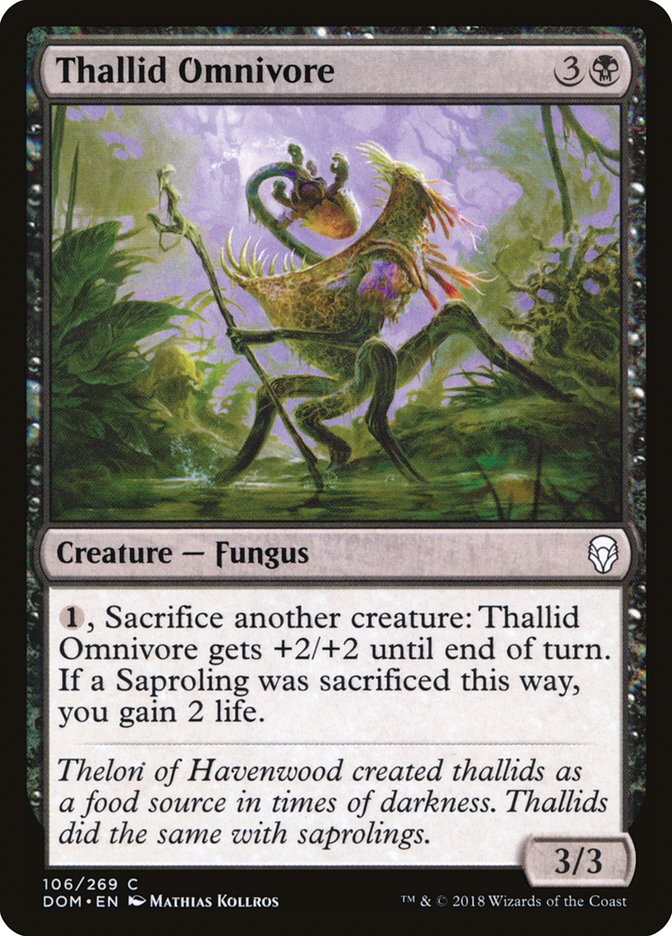 Thallid Omnivore 106/269 (Dominaria) 