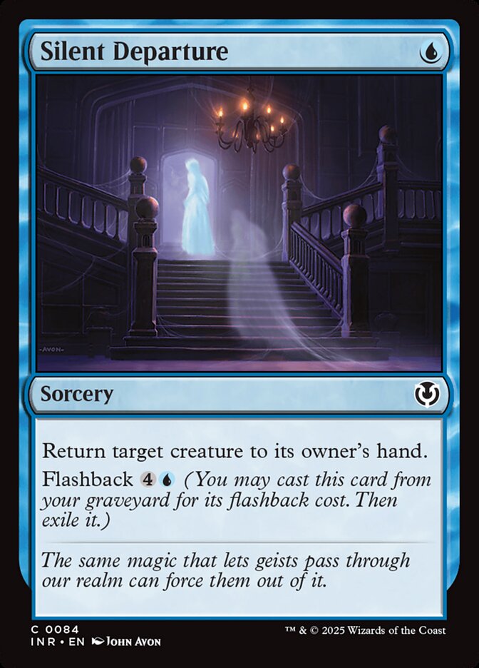 Silent Departure 84/287 (Innistrad Remastered)  - Foil