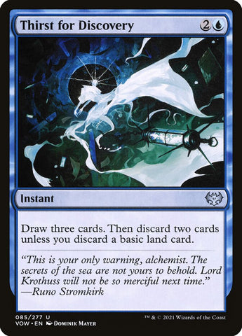 Thirst for Discovery 85 (Innistrad: Crimson Vow)  - Foil