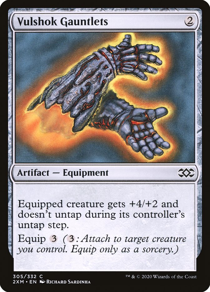 Vulshok Gauntlets 305/332 (Double Masters) 