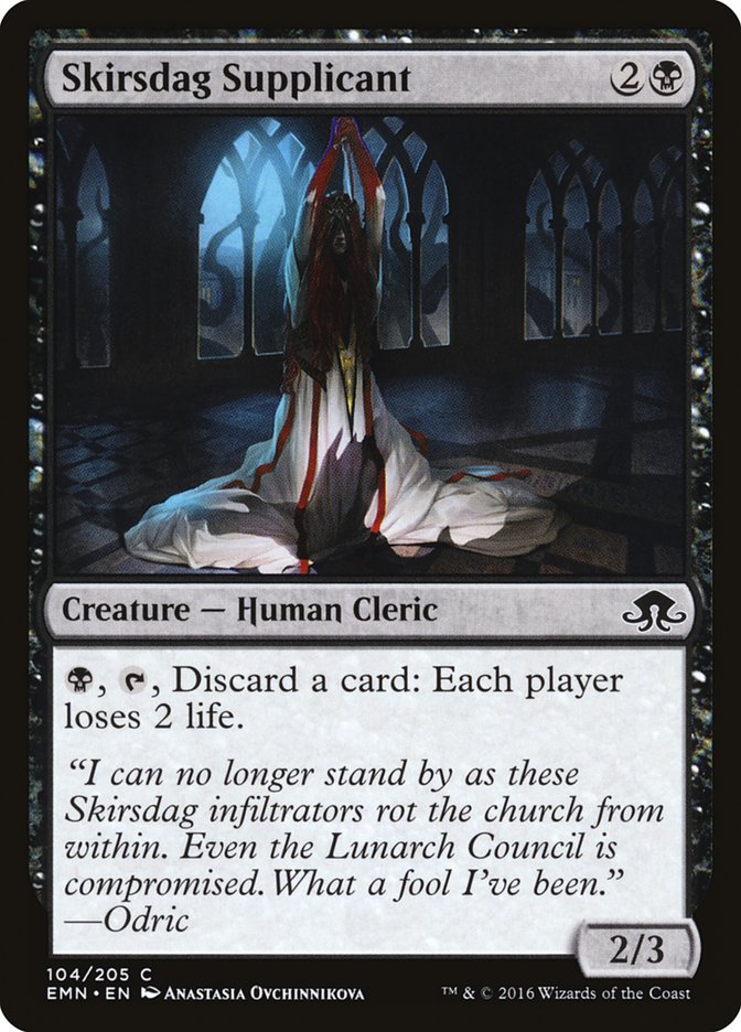 Skirsdag Supplicant 104/205 (Eldritch Moon) 