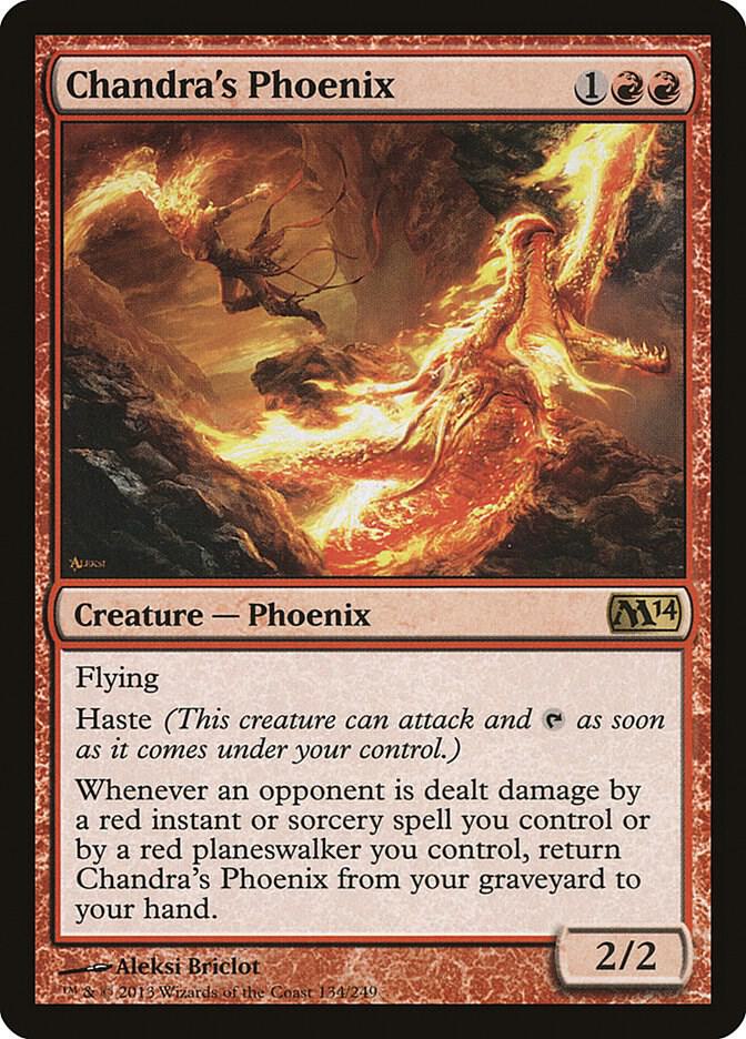 Chandra's Phoenix 134/249 (Magic 2014 (M14)) 