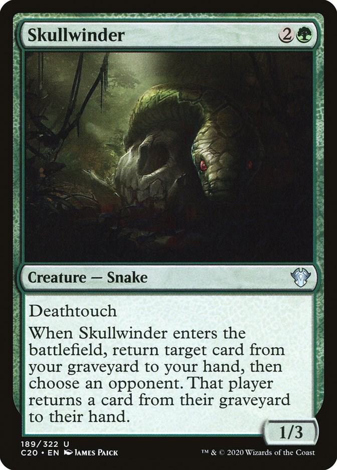 Skullwinder 189/322 (Commander 2020) 