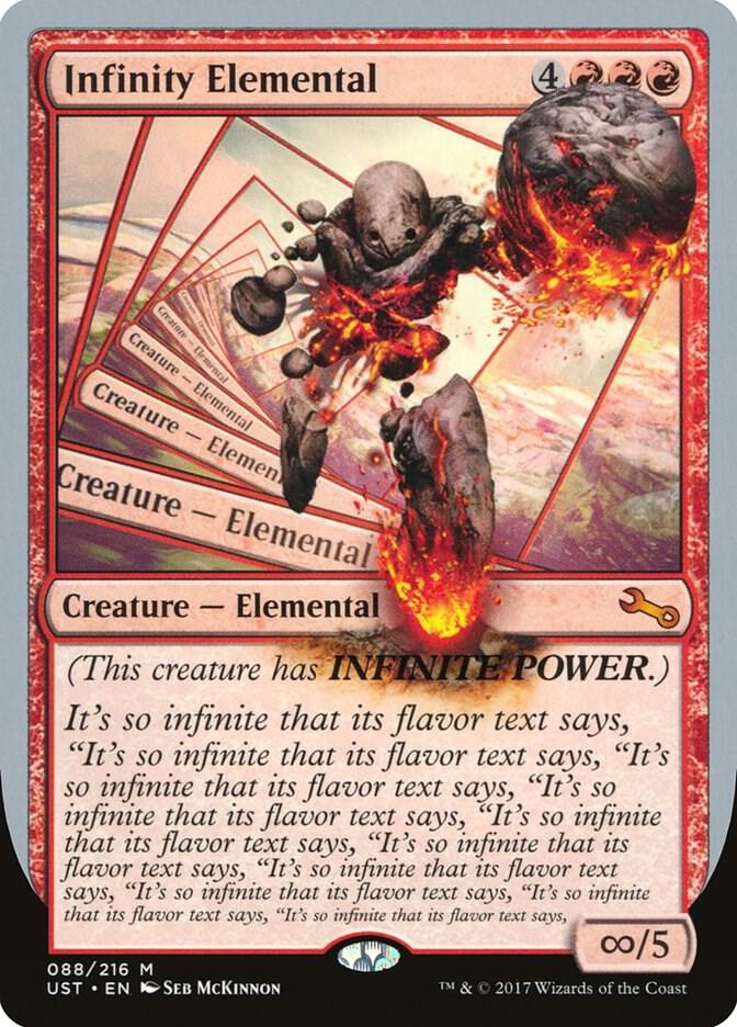 Infinity Elemental 88/216 (Unstable) 