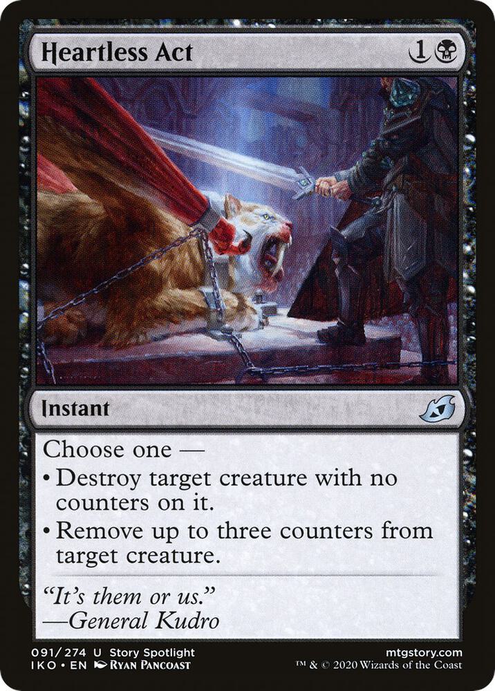 Heartless Act 91/274 (Ikoria: Lair of Behemoths) 