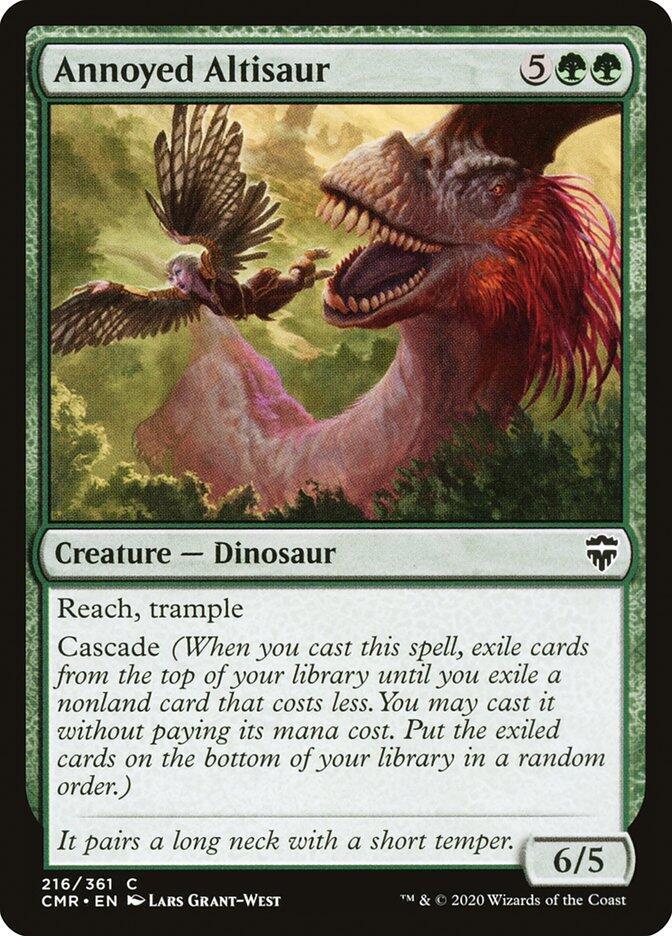 Annoyed Altisaur 216 (Commander Legends)  - Foil