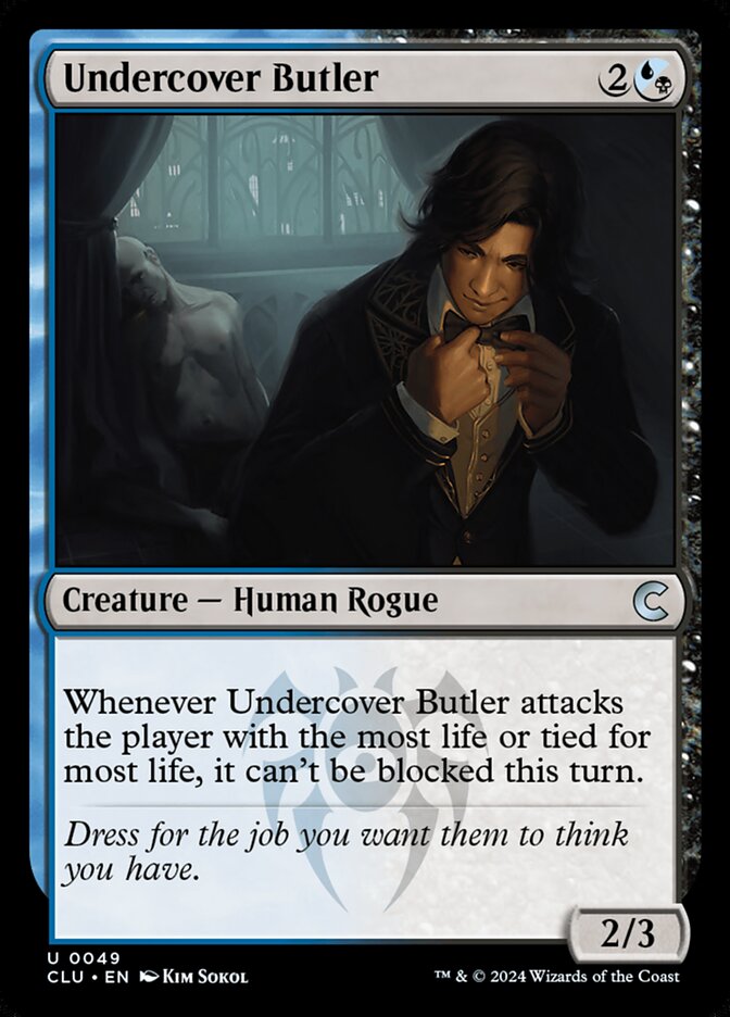 Undercover Butler 49/284 (Ravnica: Clue Edition) 