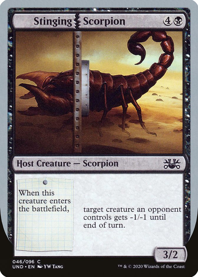 Stinging Scorpion 46/96 (Unsanctioned) 