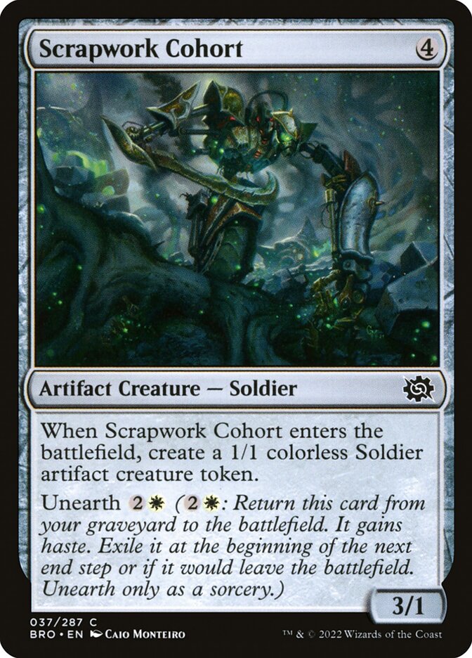 Scrapwork Cohort 37/287 (The Brothers' War)  - Foil