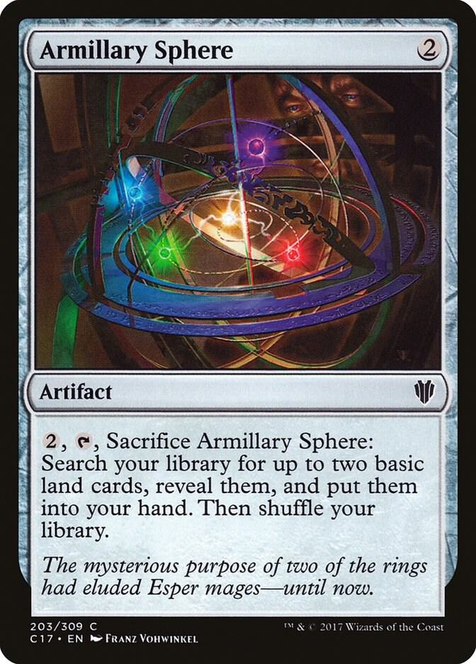 Armillary Sphere 203/309 (Commander 2017) 