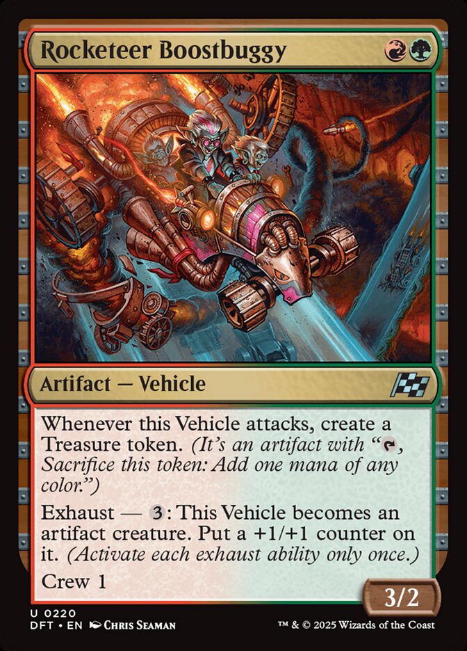 Rocketeer Boostbuggy 220/291 (Aetherdrift)  - Foil