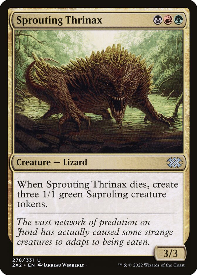 Sprouting Thrinax 278/331 (Double Masters 2022) 