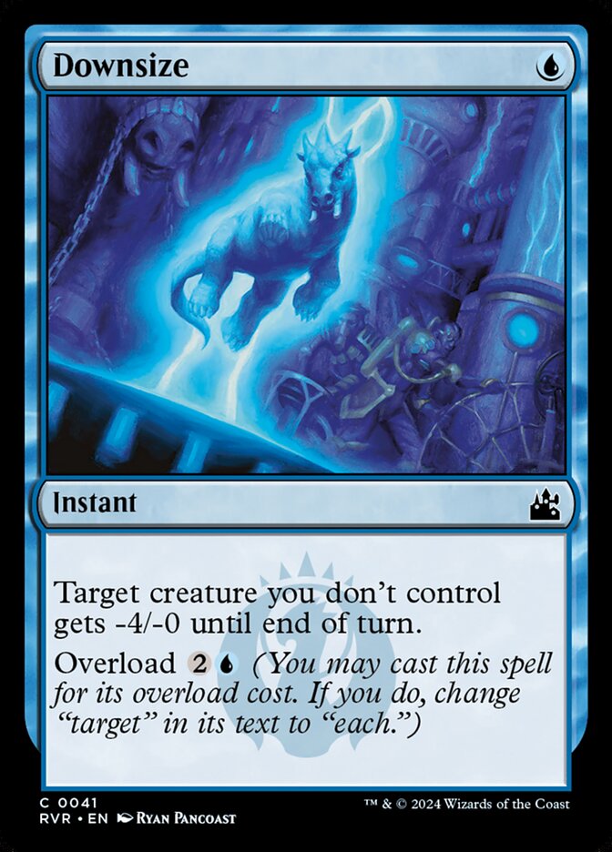 Downsize 41/291 (Ravnica Remastered)  - Foil