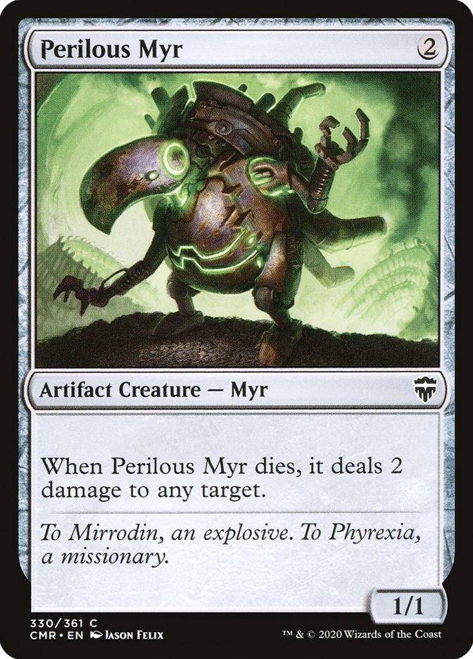 Perilous Myr 330 (Commander Legends)  - Foil