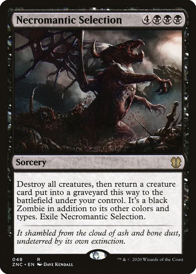 Necromantic Selection 48 (Commander: Zendikar Rising) 