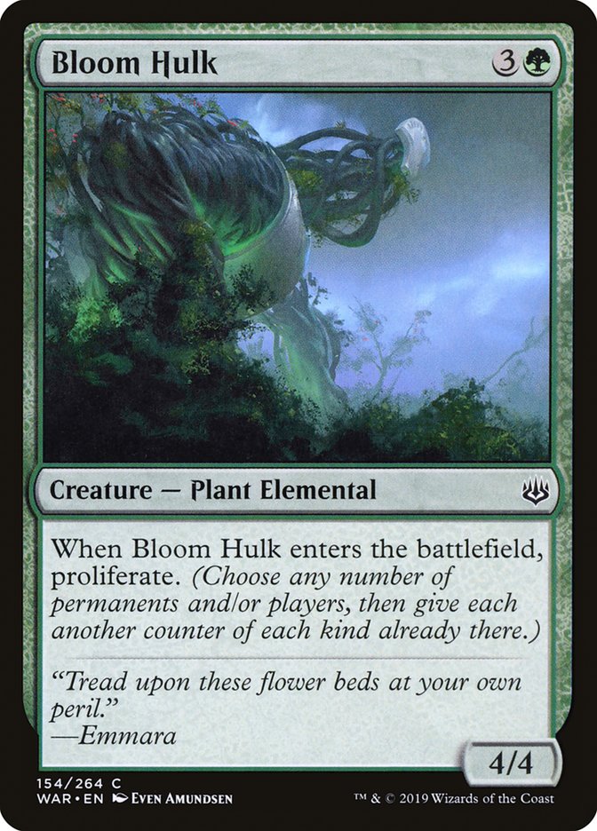 Bloom Hulk 154/264 (War of the Spark) 