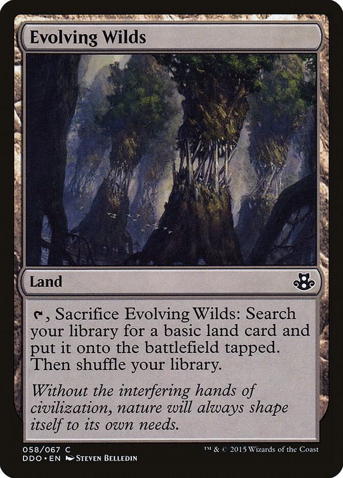 Evolving Wilds 58/67 (Duel Decks: Elspeth vs. Kiora) 