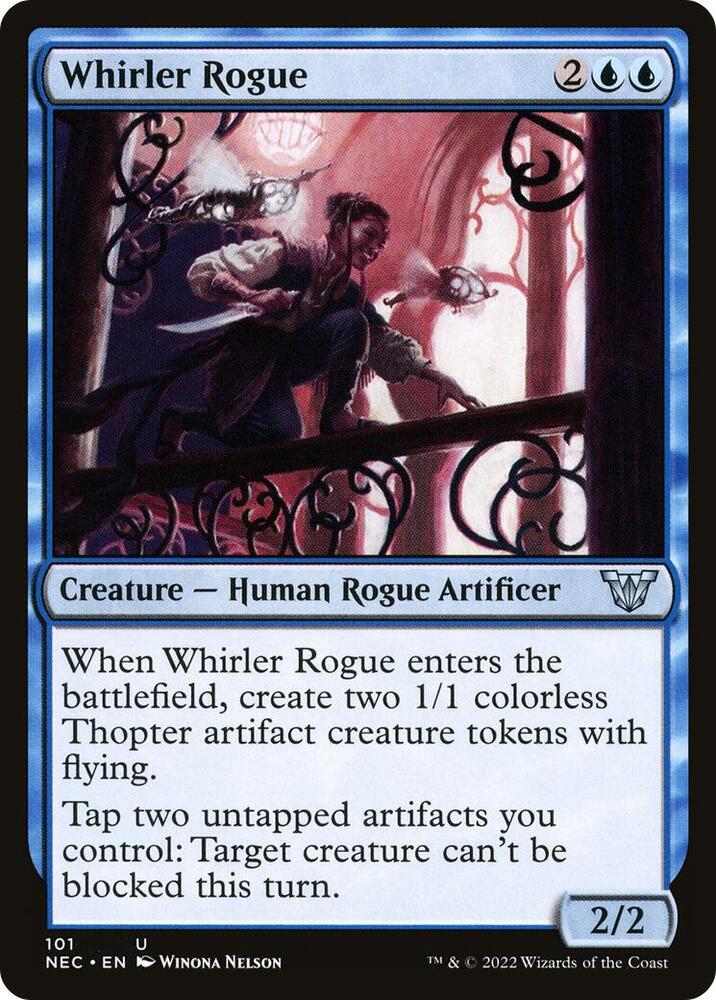 Whirler Rogue 101/38 (Commander: Kamigawa: Neon Dynasty) 