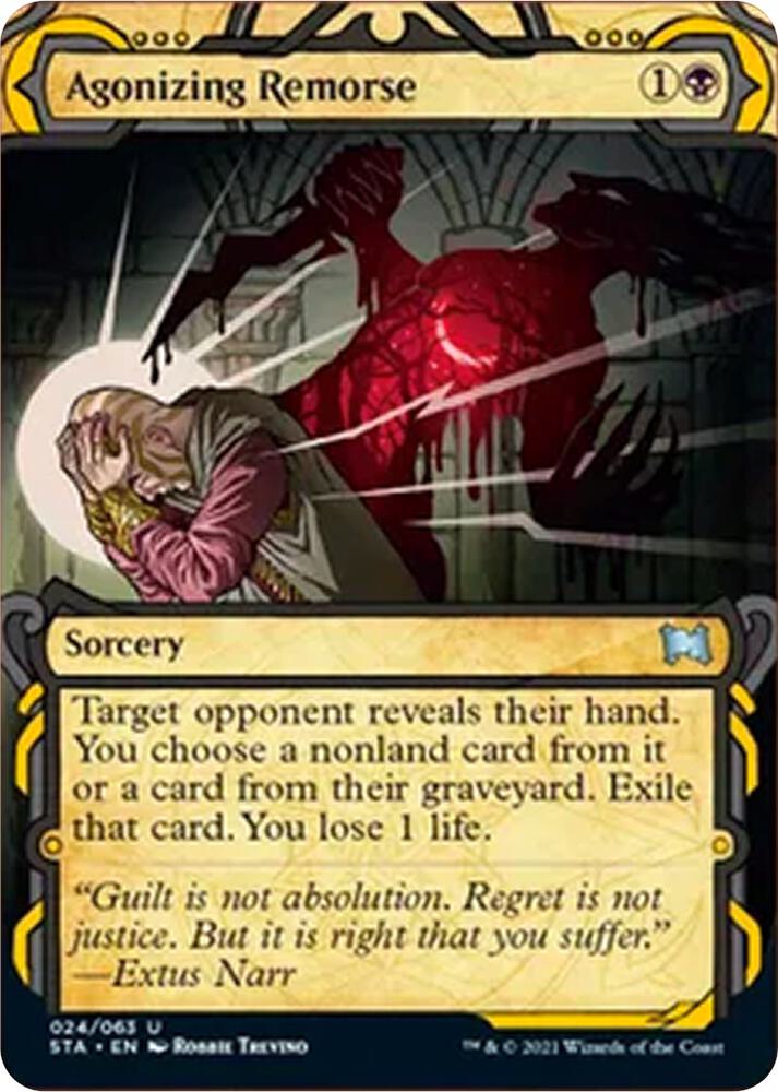 Agonizing Remorse 24 (Strixhaven: Mystical Archive)  - Foil