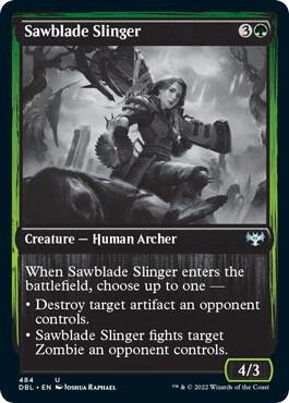 Sawblade Slinger 484/534 (Innistrad: Double Feature) 