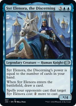Syr Elenora the Discerning 357/834 (Jumpstart 2022) 