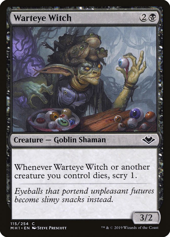 Warteye Witch 115/254 (Modern Horizons) 