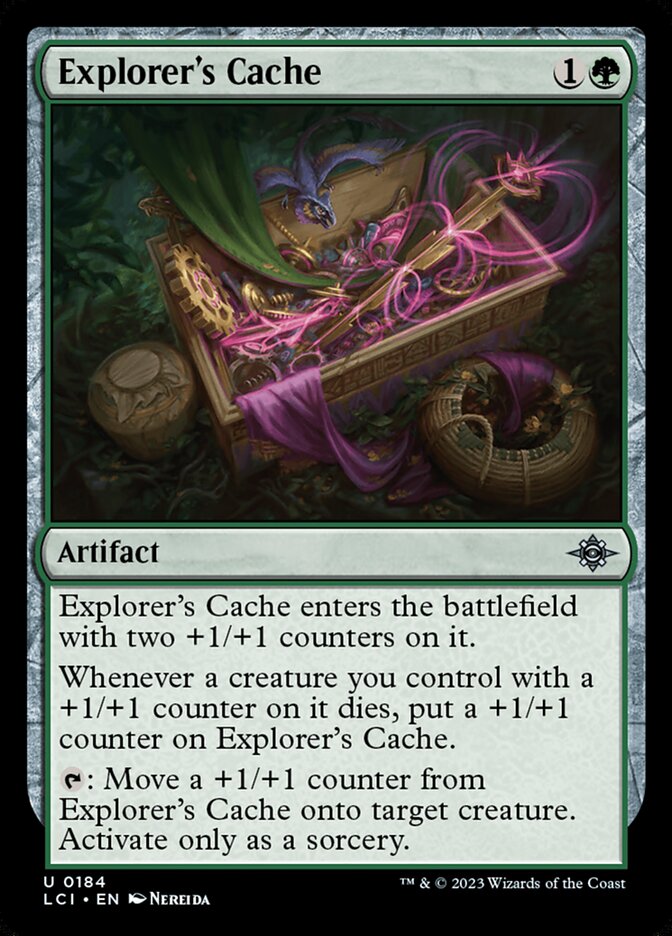 Explorer's Cache 184/291 (The Lost Caverns of Ixalan)  - Foil