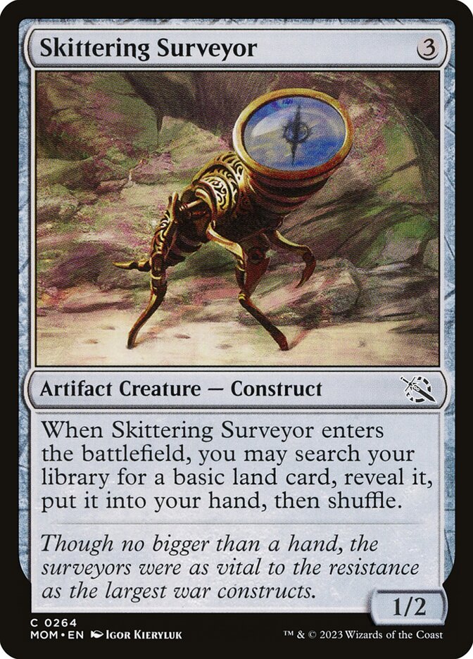 Skittering Surveyor 264/291 (March of the Machine)  - Foil